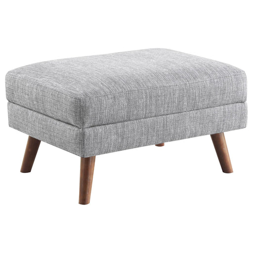 Churchill Modern Grey Ottoman image