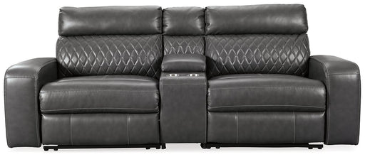 Samperstone 3-Piece Power Reclining Sectional image