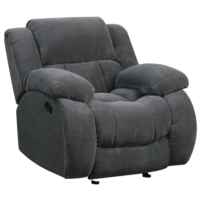 Weissman Grey Glider Recliner image