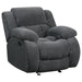 Weissman Grey Glider Recliner image