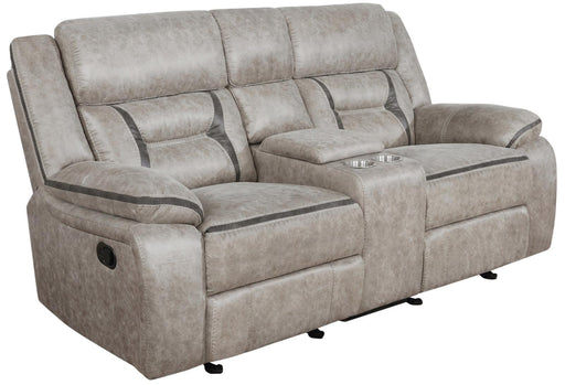 651352 GLIDER LOVESEAT W/ CONSOLE image