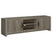 G701025 Modern Grey Driftwood TV Console image