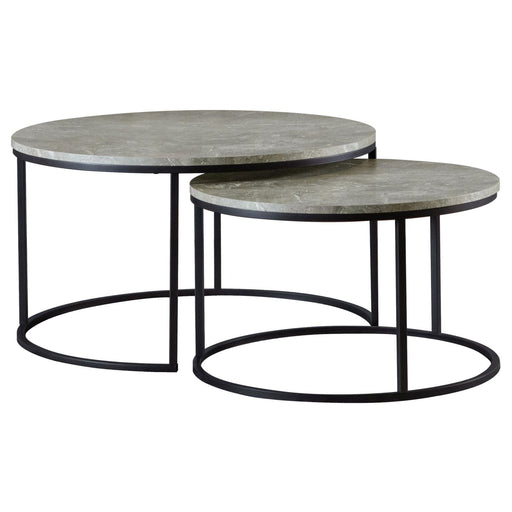 736028 2 PC NESTING COFFEE TABLE image