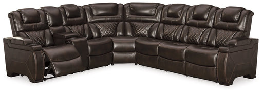 Warnerton 3-Piece Power Reclining Sectional image