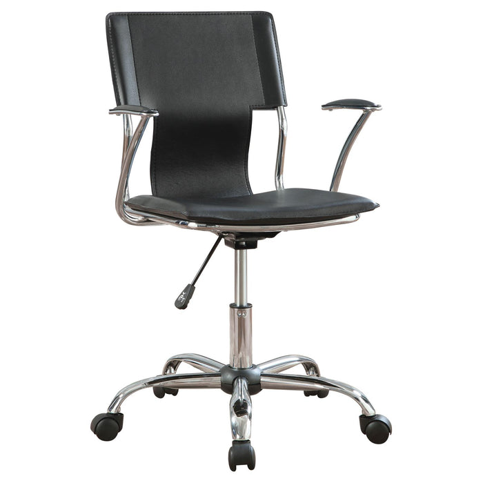 G800207 Contemporary Black Adjustable Office Chair image