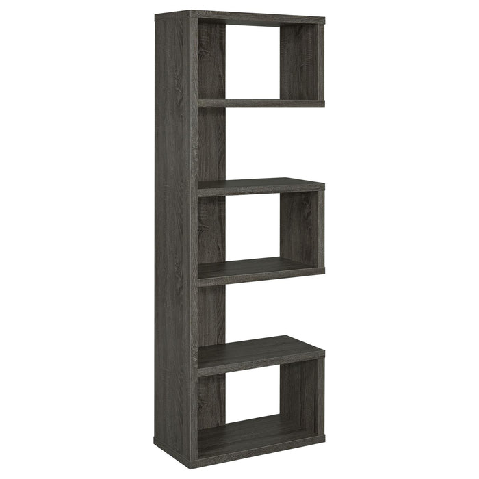 G800552 Contemporary Weathered Grey Bookcase image