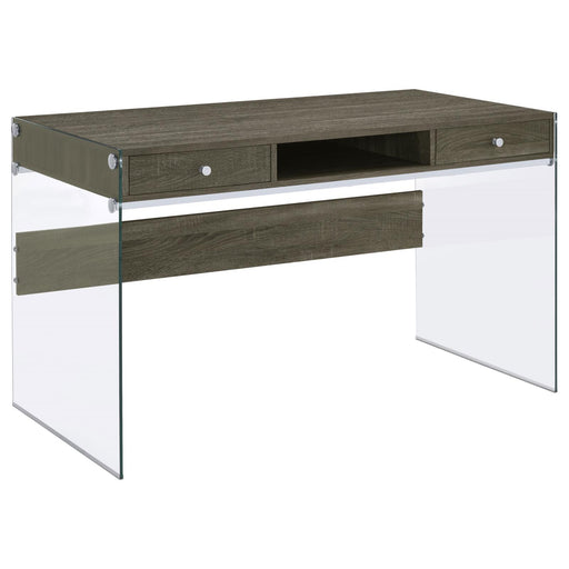 G800818 Contemporary Weathered Grey Writing Desk image