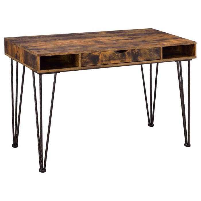 Industrial Antique Nutmeg Writing Desk image