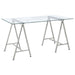 G801504 Contemporary Nickel Writing Desk image