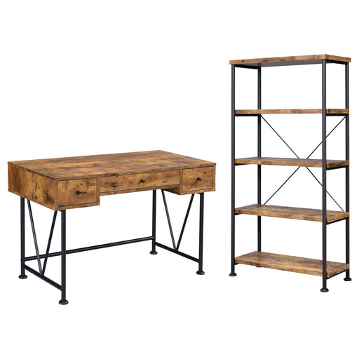 801541 S2 2PC SET (DESK+BOOKCASE) image