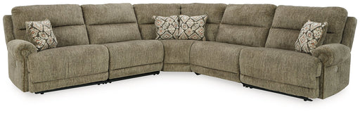 Lubec 5-Piece Power Reclining Sectional image