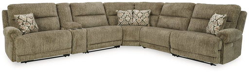 Lubec 6-Piece Power Reclining Sectional image