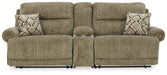 Lubec 3-Piece Reclining Loveseat with Console image