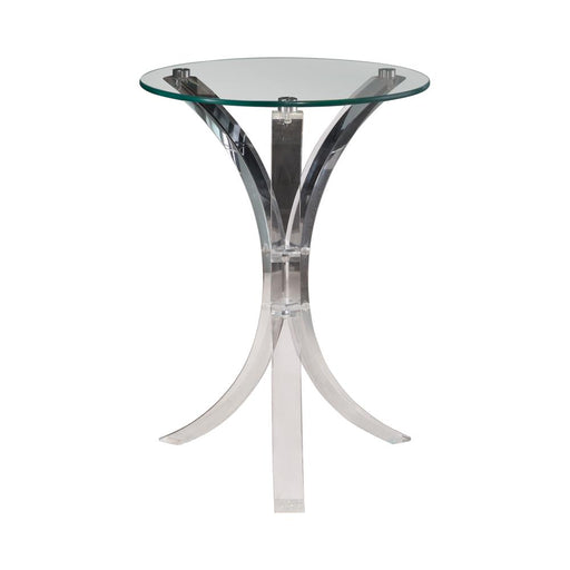 G900490 Contemporary Clear Accent Table image