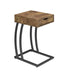 Industrial Antique Nutmeg Accent Table image