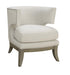 G902559  Contemporary White Accent Chair image