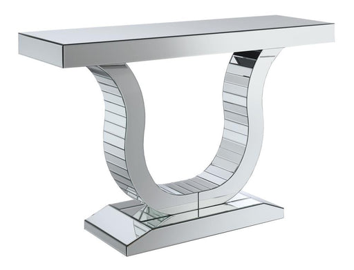 G930010 Contemporary Mirrored Console Table image