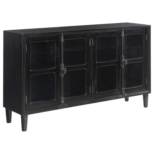 Transitional Black Accent Cabinet image