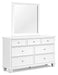 Fortman Dresser and Mirror image