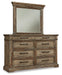 Markenburg Dresser and Mirror image