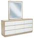 Wendora Dresser and Mirror image