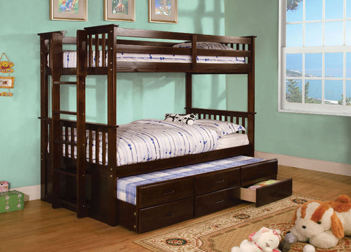 University II Dark Walnut Twin/Twin Bunk Bed image