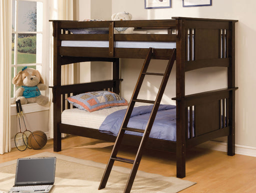 Spring Creek Dark Walnut Twin/Twin Bunk Bed image