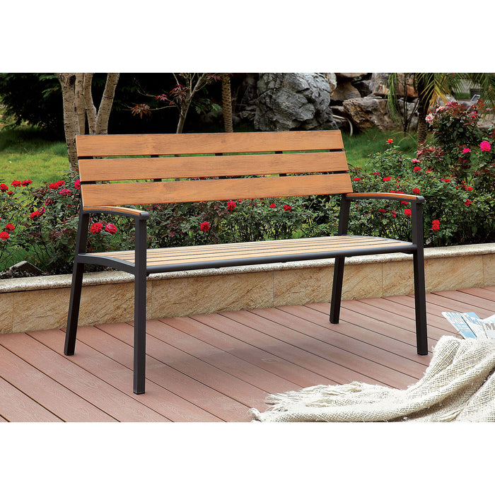 ISHA Oak Outdoor Bench image