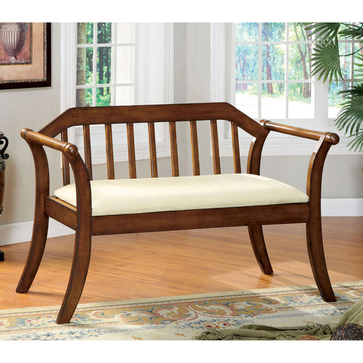 Derby Dark Oak/Beige Bench image