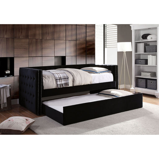 Susanna Black Daybed w/ Trundle, Black image