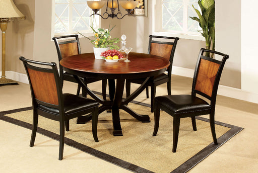 Salida I Acacia/Black 5 Pc. Dining Table Set image