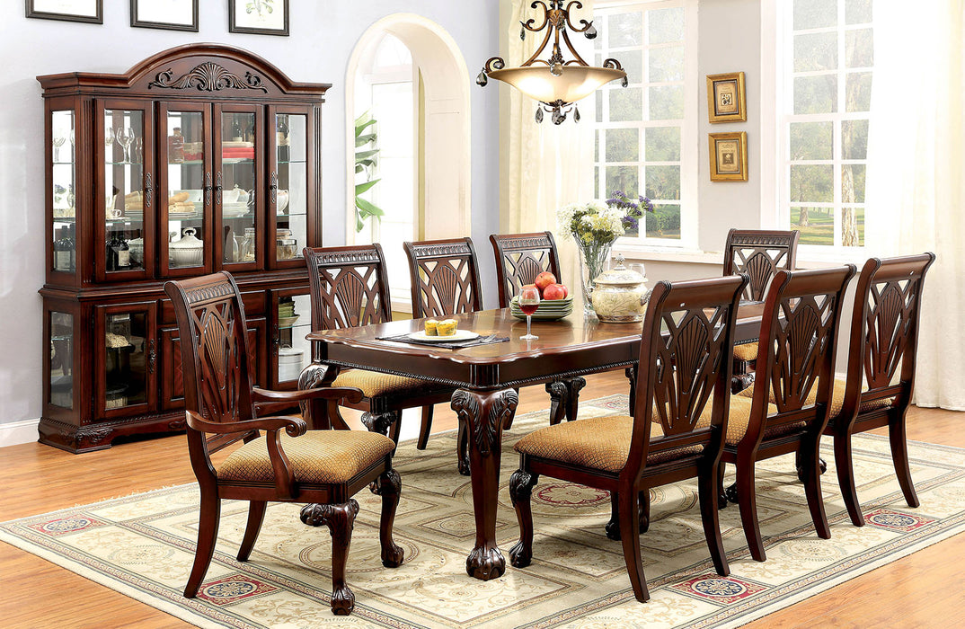 PETERSBURG I Cherry Dining Table w/ 1 X 18" Leaf image