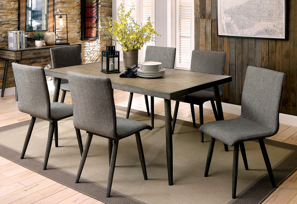 Vilhelm I Gray 7 Pc. Dining Table Set image