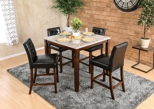 Marstone II Brown Cherry 5 Pc. Dining Table Set image