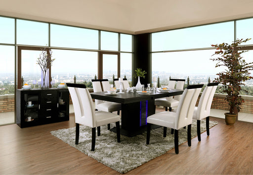 Evangeline Black/Beige Dining Table image