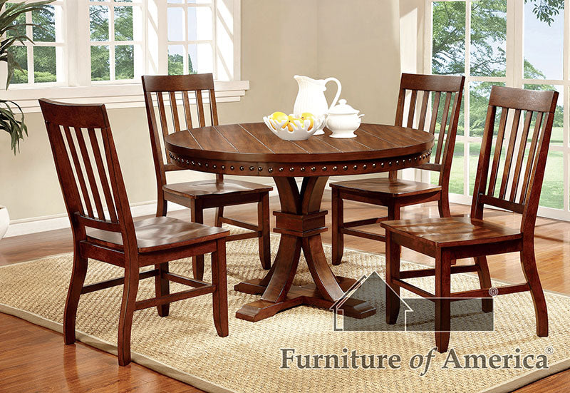 FOSTER I Dark Oak 5 Pc. Dining Table Set image