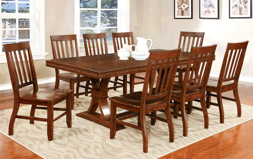 FOSTER I Dark Oak 7 Pc. Dining Table Set image