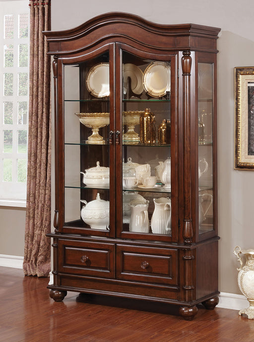 Sylvana Brown Cherry Hutch & Buffet image