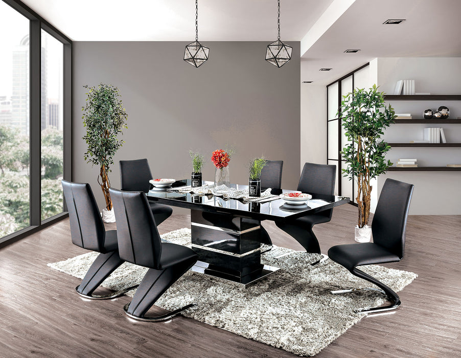 Midvale Black/Chrome Dining Table image