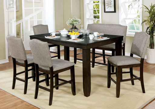 Teagan Dark Walnut 7 Pc. Dining Table Set image