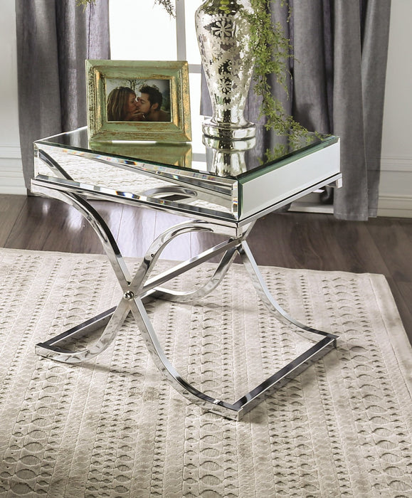 SUNDANCE Chrome End Table, Chrome image