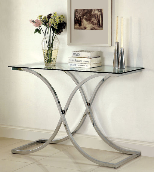 LUXA Chrome Sofa Table image