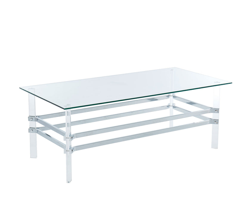 Trofa Chrome Coffee Table image