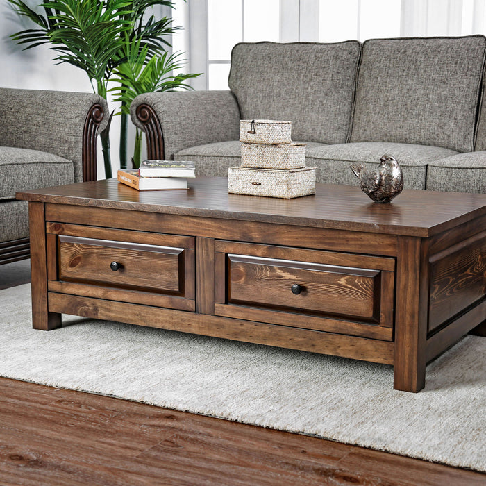 Annabel Walnut Coffee Table image