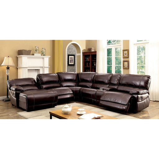 ESTRELLA Brown Sectional, Brown image