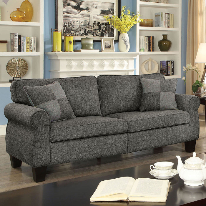 Rhian Dark Gray Sofa, Dark Gray image