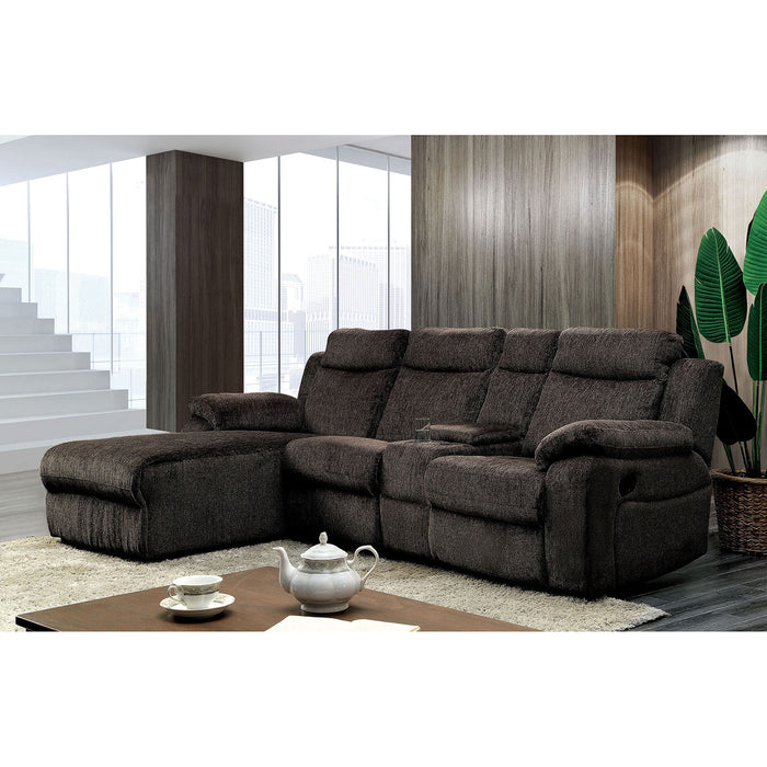 Kamryn Brown Sectional, Gray image