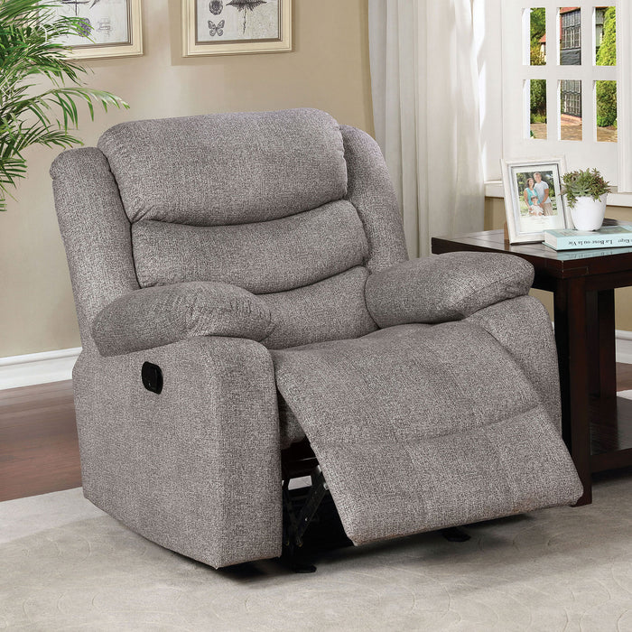 Castleford Light Gray Recliner image