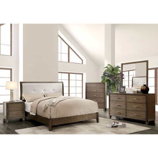 ENRICO I Gray 4 Pc. Queen Bedroom Set image