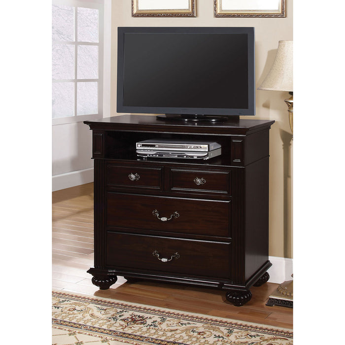 Syracuse Dark Walnut Media Chest image